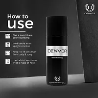 Denver Blackcode Deodorant For Man  Women 165 ml Each (Pack Of 2)-thumb1