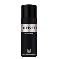 Denver Blackcode Deodorant For Man  Women 165 ml Each (Pack Of 3)-thumb1