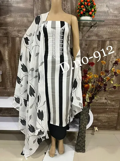 Fancy Unstitched Dress Material for Women