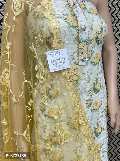 Cotton Thread Embroidery Mirror Work Bandhani Suit – Ethenika.com