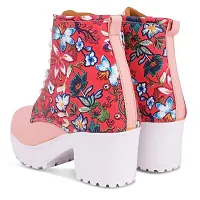 Buy KRAFTER Women Classic Canvas Boots Pink 7 UK Online In
