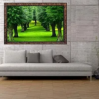 Beautiful Beautiful Wall Painting with Special Effects Sparkle Lamination Synthetic Solid Wooden Frame (Size 55 x 76 cm)-thumb1