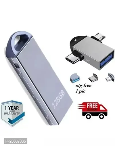 128GB V220W Pendrive 1 OTG Free 2.0