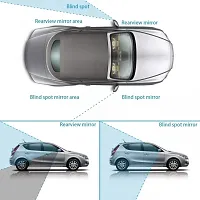 3 R-240 Car Glass Mirror Blind Spot 360deg Mirror for Car (round 2-Pcs)-thumb2