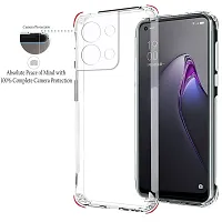 ZAMN - Transparent Silicon Soft Case Compatible For OPPO RENO 8 PRO 5G ( Pack of 1 )-thumb4