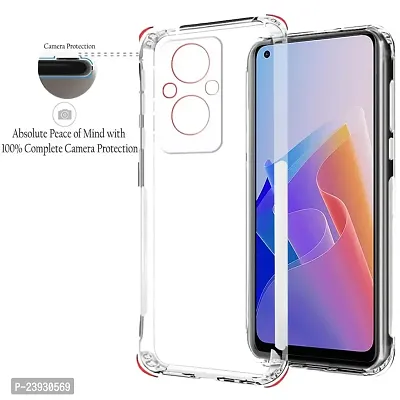 ZAMN - Transparent Silicon Soft Case Compatible For OPPO F21 PRO 5G ( Pack of 1 )-thumb4