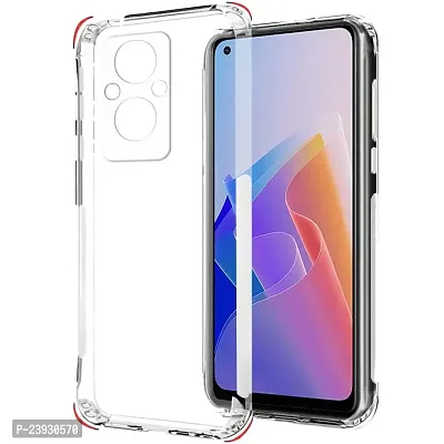 ZAMN - Transparent Silicon Soft Case Compatible For OPPO F21s PRO 5G ( Pack of 1 )-thumb0