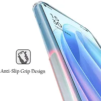 ZAMN - Transparent Silicon Soft Case Compatible For OPPO RENO 7 PRO 5G ( Pack of 1 )-thumb2
