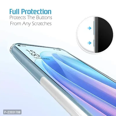ZAMN - Transparent Silicon Soft Case Compatible For OPPO RENO 7 PRO 5G ( Pack of 1 )-thumb5