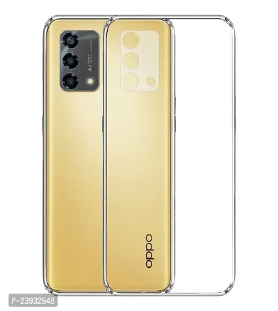ZAMN - Transparent Silicon Soft Case Compatible For OPPO A74 4G ( Pack of 1 )-thumb0