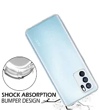 ZAMN - Transparent Silicon Soft Case Compatible For OPPO RENO 6 5G ( Pack of 1 )-thumb3