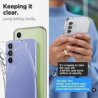 ZAMN - Transparent Silicon Soft Case Compatible For SAMSUNG GALAXY A54 5G ( Pack of 1 )-thumb2