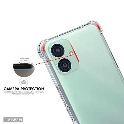 ZAMN - Transparent Silicon Soft Case Compatible For SAMSUNG GALAXY M04 ( Pack of 1 )-thumb3