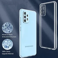ZAMN - Transparent Silicon Soft Case Compatible For SAMSUNG GALAXY A13 4G ( Pack of 1 )-thumb2