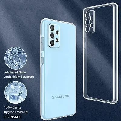 ZAMN - Transparent Silicon Soft Case Compatible For SAMSUNG GALAXY A32 4G ( Pack of 1 )-thumb3
