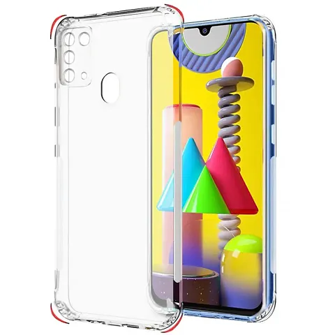 CELZO 4 Side Full Protection Back Cover Case for Samsung Galaxy F41 - (Transparent)