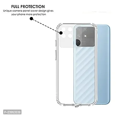 ZAMN - Transparent Silicon Soft Case Compatible For REALME NARZO 50A ( Pack of 1 )-thumb2