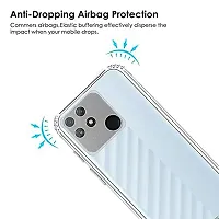 ZAMN - Transparent Silicon Soft Case Compatible For REALME NARZO 50A ( Pack of 1 )-thumb2