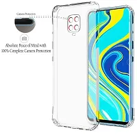 ZAMN - Transparent Silicon Soft Case Compatible For POCO M2 PRO ( Pack of 1 )-thumb2