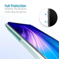 ZAMN - Transparent Silicon Soft Case Compatible For REDMI NOTE 8 ( Pack of 1 )-thumb3