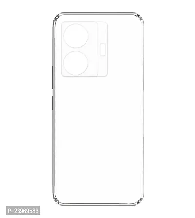 ZAMN - Transparent Silicon Soft Case Compatible For IQOO Z6 PRO 5G ( Pack of 1 )-thumb2