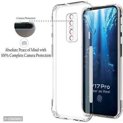 ZAMN - Transparent Silicon Soft Case Compatible For VIVO V17 PRO ( Pack of 1 )-thumb3