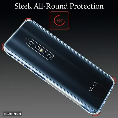 ZAMN - Transparent Silicon Soft Case Compatible For VIVO V17 PRO ( Pack of 1 )-thumb5