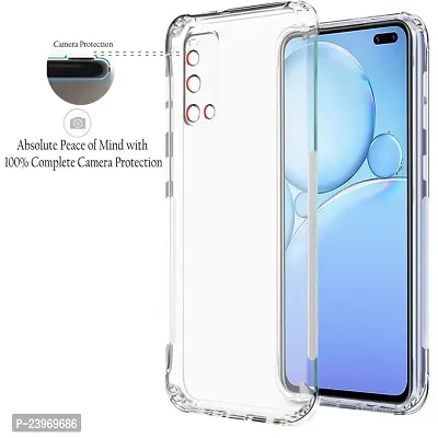 ZAMN - Transparent Silicon Soft Case Compatible For VIVO V19 ( Pack of 1 )-thumb2