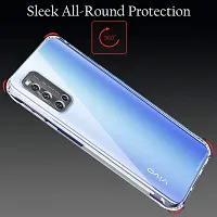 ZAMN - Transparent Silicon Soft Case Compatible For VIVO V19 ( Pack of 1 )-thumb3