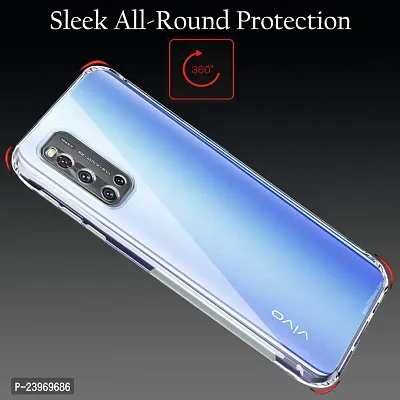 ZAMN - Transparent Silicon Soft Case Compatible For VIVO V19 ( Pack of 1 )-thumb4
