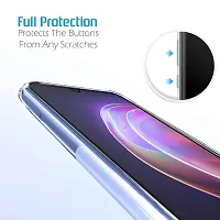 ZAMN - Transparent Silicon Soft Case Compatible For VIVO V21 5G ( Pack of 1 )-thumb2