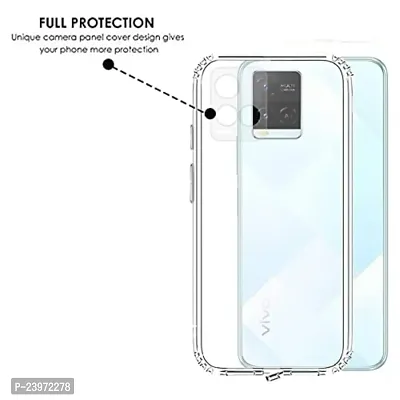 ZAMN - Transparent Silicon Soft Case Compatible For VIVO Y21 ( Pack of 1 )-thumb3