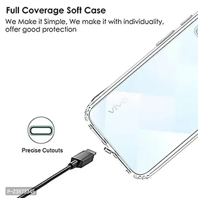 ZAMN - Transparent Silicon Soft Case Compatible For VIVO Y21e ( Pack of 1 )-thumb5