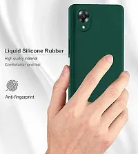 ZAMN - GREEN Silicon Soft Case Compatible For OPPO A17K 4G ( Pack of 1 )-thumb2