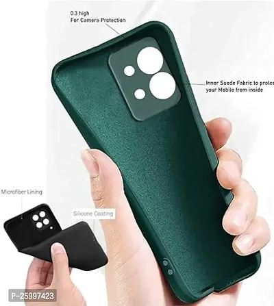 ZAMN - GREEN Silicon Soft Case Compatible For OPPO A17K 4G ( Pack of 1 )-thumb4