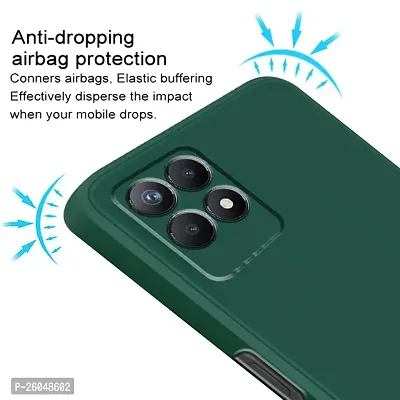 ZAMN - GREEN Silicon Soft Case Compatible For REALME NARZO 50 ( Pack of 1 )-thumb4