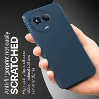 ZAMN - BLUE Silicon Soft Case Compatible For REALME 11 5G ( Pack of 1 )-thumb3