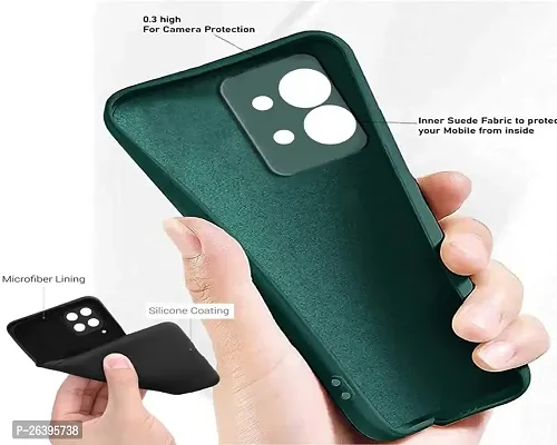 ZAMN - GREEN Silicon Soft Case Compatible For SAMSUNG GALAXY M04 ( Pack of 1 )-thumb4