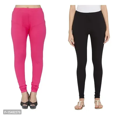 Buy MUKHAKSH (Pack of 1 Women Ladies Girls Pink Churidar Legging Elastic  with String (XX-Large) at Amazon.in