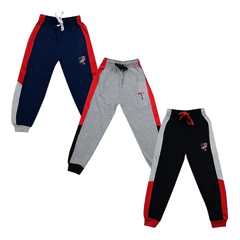 TICOSS Cotton Lower for Boys and Girls Super Soft and Comfortable Track Pants Pack of 2