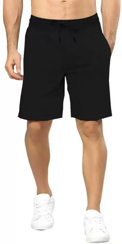 Stylish Solid Regular Shorts For Men And Boys