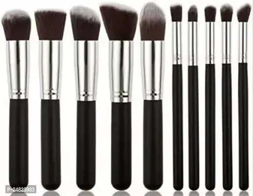 Useful Blackfashion Professional Makeup Brushes Set Pack Of 10