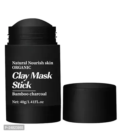 Useful Black Mask Nourish Skin Organic Clay Mask Stick Face Mask Cream 40 Gm-thumb0