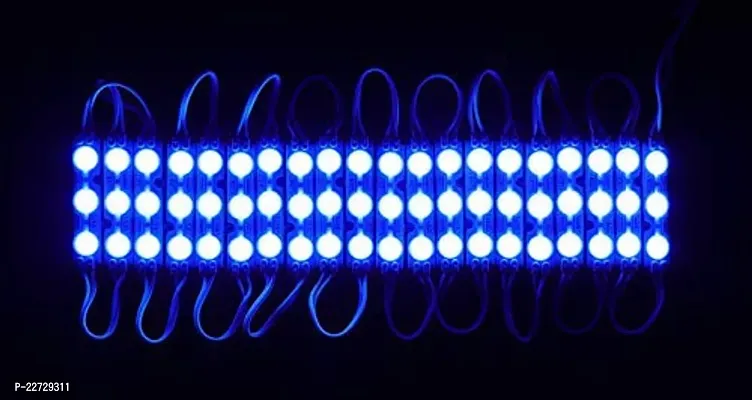 A4S 3 LED MODULE LIGHT FOR ALL BIKE AND CARS BLUE COLOUR 10 PIECE-thumb4