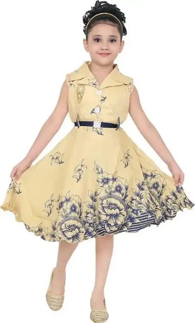 Stylish Printed Frocks For Girls
