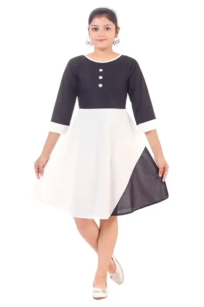 Trendy Crepe A-Line Dress 