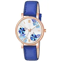 Stylish Synthetic Leather  Watches For Women Combo Of 2-thumb1