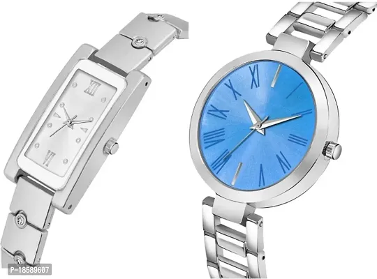 Stylish Metal  Watches For Women Combo Of 2-thumb2