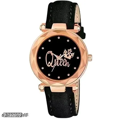 Stylish Synthetic Leather  Watches For Women Combo Of 2-thumb2