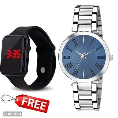 Stylish Alloy  Watches For Women Combo Of 2-thumb0